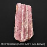 Rubelite Tourmaline Crystal Brazil Natural Pink Red Mineral Specimen Gift