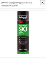 3M Hi-Strength 90 Spray Adhesive 500ml strength for highly demanding application