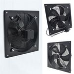 Industrial Extractor Metal Axial Exhaust Ventilation Commercial Air Blower Fan