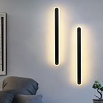 Waterproof LED Wall Light Sconce Outdoor Lamp Exterior Lights Long Strip Modern