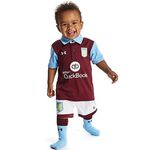 Aston Villa Infants Football Minikit Under Armour Home Claret Blue White 2016-17