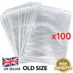 Comic Bags – 2000AD Extra Large Polythene Sleeves x10 / x100 [Old Size 1-519]