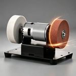 Electric Sander w/ 2 Wheels Electric Bench Grinder Sanding Machine Adjustable