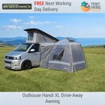 NEW CLASSIC HANDI OUTHOUSE XL FREE STANDING DRIVE AWAY MAZDA CAMPER VAN AWNING