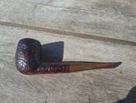 VINTAGE PARKER SUPER BRIAR BARK  MADE IN ENGLAND LONDON 3, 4 SMOKED ESTATE PIPE