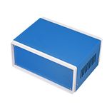 Metal Blue Project Junction Box Enclosure Case Blue 170 x 130 x 80mm