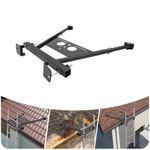 Steel Ladder Stabilizer Adjustable Feet Extension Standoff Heavy Duty Accessory