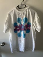 SUPER RARE JESUS JONES ‘LIQUIDIZER’ 1989 PROMO TOUR T-SHIRT WHITE VINTAGE