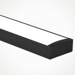 LED Aluminium Profile w/ Cover, End Caps LEDBRITE 2M/6.6FT Surface Mount Channel