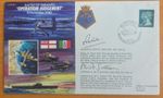 Signed FDC Battle Of Taranto 11/11/1940 Against The Italian Navy 2x Signatures