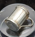 Vintage Miniature Sterling Silver Tankard Mug 6.7 Grams, 21.3 mm Height
