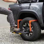 300Lbs Foldable Truck Tire Service Step Heavy Duty Nonslip Platform Adjustable