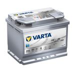 560901068 Silver 027 AGM Car Battery 12V 60Ah 680cca 0/1 B13 3 Year By Varta