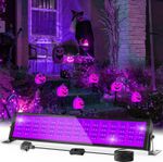72W UV Black Light LED Flood Light UV Light Strip Bar Party Club Stage Lighting