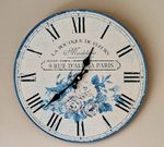 Floral Wall Clock.