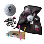 Greenskeeper Golf Bundle | Golf Ball Towel, Golf Ball Marker, 60 Mixed Golf Tees
