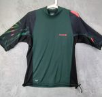 Decathlon Olaian Green Short Sleeved Rash Top UPF 50, Size Small  - MINT SHAPE