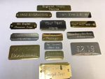 ENGRAVED TROPHY AWARD PLAQUE PLATES