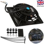 6 inch Radiator Cooling Fan Easy to Use High Performance Practical 80W 12V Kit