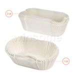 Non Stick 1lb 2lb 40Pack Set Loaf Tin Liners Paper Cake Tins Baking Grease Proof