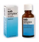 SAB SIMPLEX Drops, Suspension Colic Baby, Bloating, Stomach Aches Pfizer 30ml x1