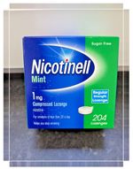 4 x Nicotinell Mint Lozenges - 1mg & 2m  | 204 x 4 = 816 pieces | Expiry 2027