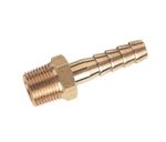 NPT Brass Male Hose tail Fittings For Water, Oil, Fuel (Full Range)