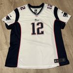 Nike New England Patriots  Jersey  - Brady #12 - Women’s Size XXL - White