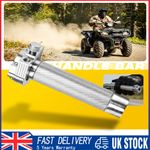7/8" Motorcycle Aluminum Alloy Handle Bar Accelerator Throttle Twist Silver 22mm