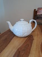 Wedgwood Countryware White Cabbage Leaf Teapot in mint condition 1 1/2 pint 