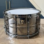 Ludwig Black Magic Snare Drum 14x8 Black Nickel Over Brass Tube Lugs