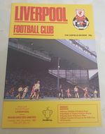 Liverpool V Manchester United Milk Cup 4th Rd 26th Nov 1985 Matchday Programme