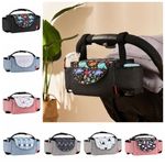 Stroller Organizer Bag Hanging Bag Bottle Holder Mommy Bag Pram Storage Bag