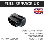 GPS Vehicle Tracker OBD II interface Car Lorry Van Coach Plug and Play