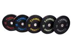 Exersci Premium Black Bumper Plates 5kg-25kg, 100kg & 150kg Sets
