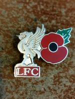 Liverpool FC Red flower pin badge