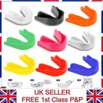 2 x Adult Junior Gum Shield Mouth Guard Protect for Martial Arts Boxing Hockey