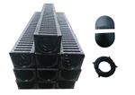 Heelguard Plastic  6 X 1M Storm Channel Driveway Garden Garage FREE Accessory