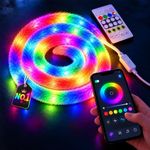 Faux Fur Neon Light Strip 360° all-round glow Plush USB RGB Room Decor