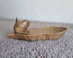 Wrenman Bob Hunter Yorkshire Oak Leaf Pin Tray Mouseman Apprentice Carved Wren