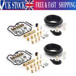 2x Carb Carburettor Rebuild Repair Kits for Yamaha TDM850 1991 1992 1993-1999