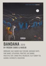 FREDDIE GIBBS & MADLIB Lovely poster/print/wall art!