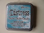 TIM HOLTZ DISTRESS OXIDE INK PAD BROKEN CHINA FULL SIZE 3" x 3" BNIP *LOOK*