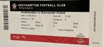 2024 Southampton  vs Manchester United Ticket Stub Premier League