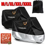 Motorcycle Cover Heavy Duty Outdoor Storage Rain Dust UV Protector Waterproof