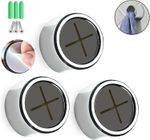 3 Packs Self Adhesive Push In Tea Towel Holder Wall Mount Hook Dish Towel Holder