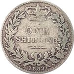 1837 TO 1901 VICTORIA SILVER SHILLING CHOICE OF YEAR / DATE
