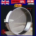 Stainless Steel Flour Sieve 40 Mesh Fine Strainer Baking Tea Rice Sifter UK