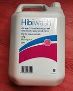 5 litres Hibiwash Skin Cleanser Molnlycke.  Free Postage!!!
