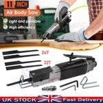 High Speed Reciprocating Air Body Cut Off Saw w/ Blades Bodyshop Cutting Tools
